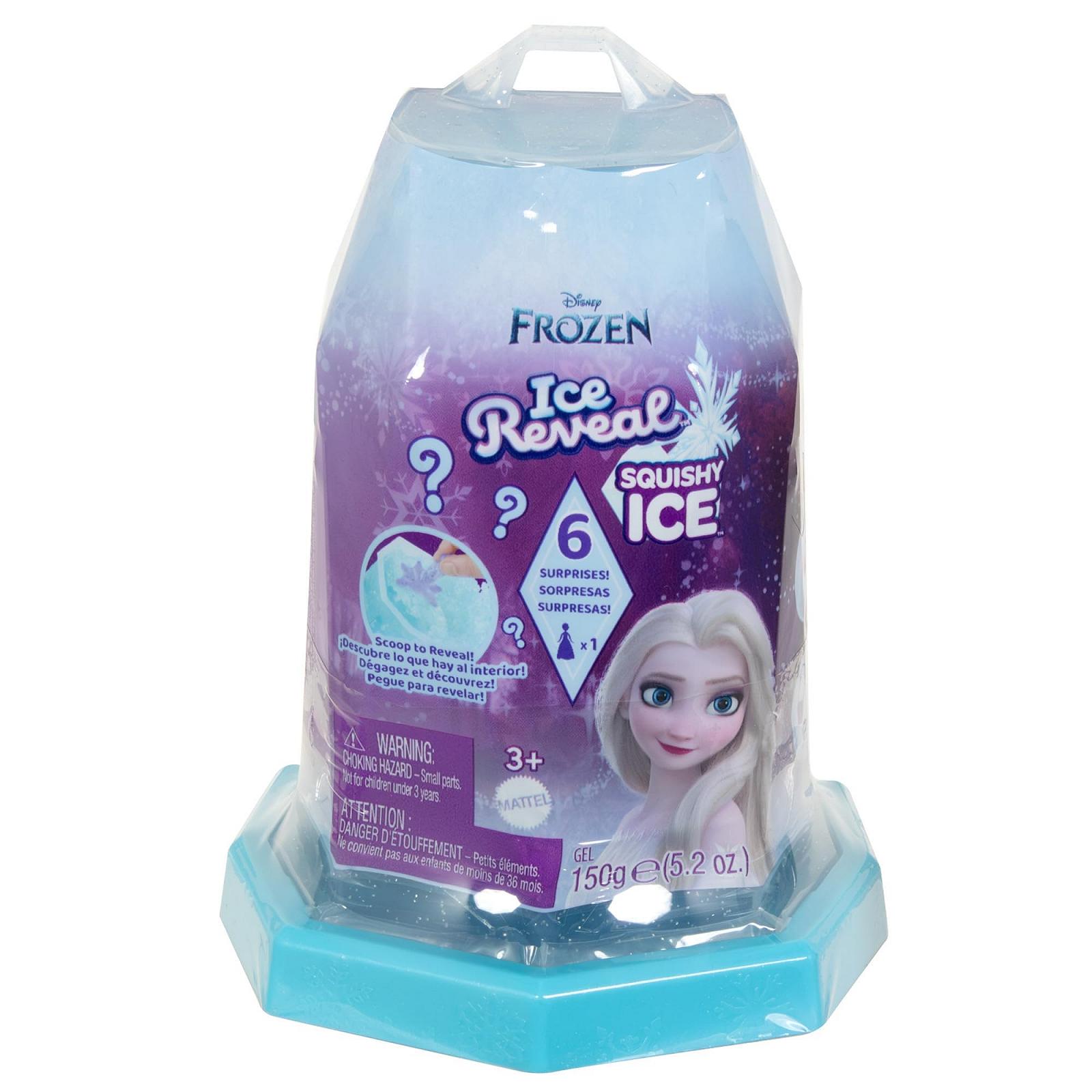 Лялька Mattel Disney Frozen Small Doll Set Ice Reveal з 1 лялькою, льодовим гелем та 6 сюрпризами, включно з фігуркою друга та аксесуарами, фото №1