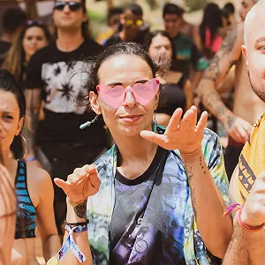 Солнцезащитные Очки Сердце BESPORTBLE Реквизит Для Вечеринки synthetic.ua - Фото 1