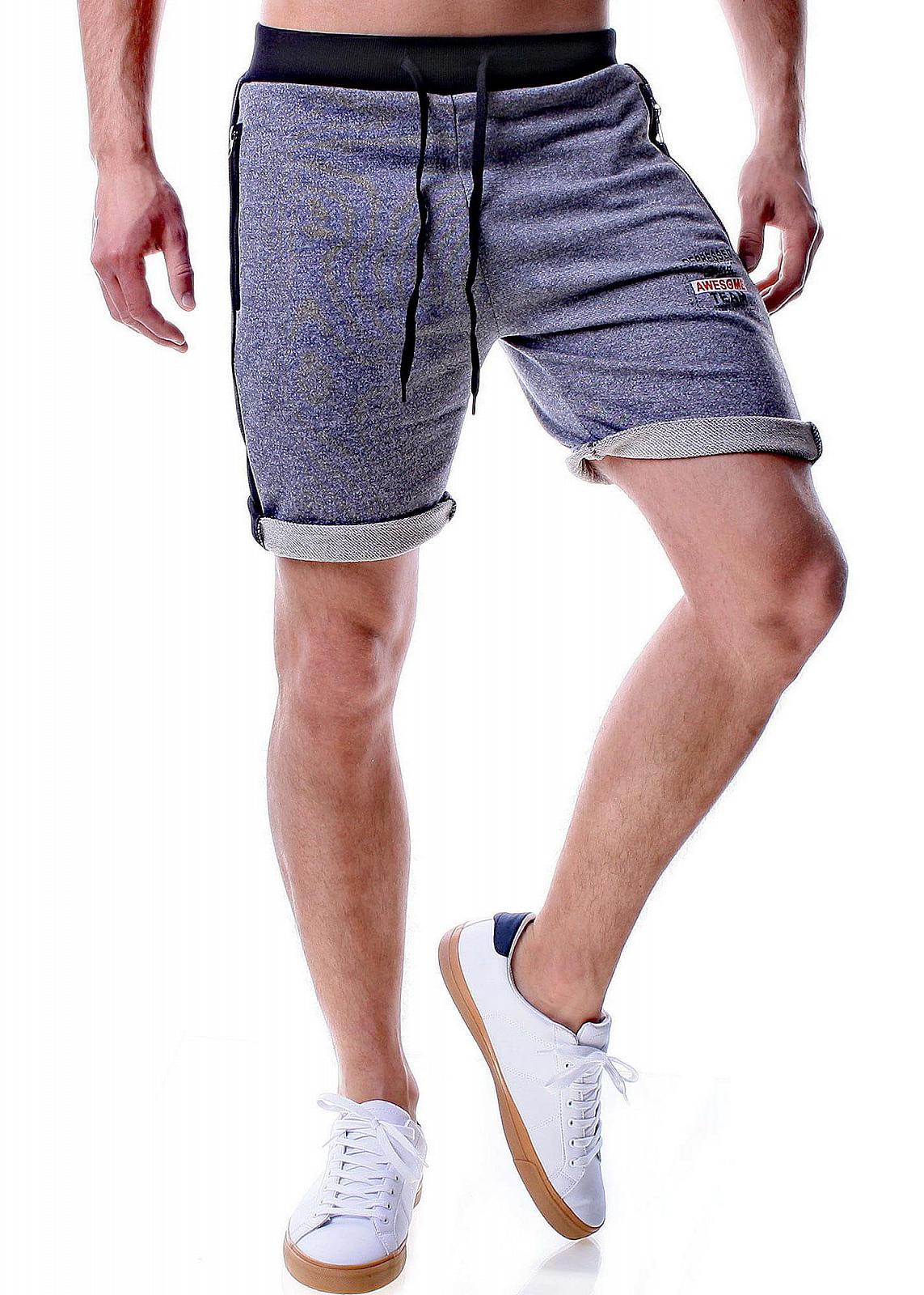 Шорты мужские Recea серые укороченные, XL, фото №3