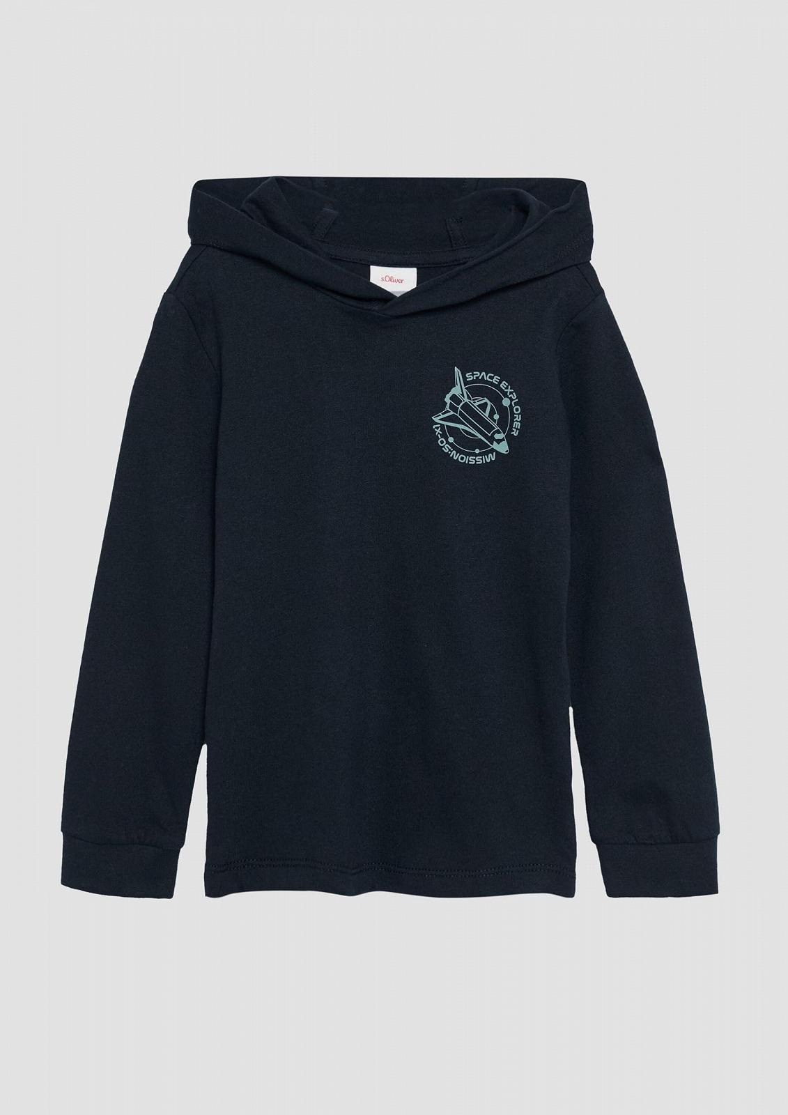 Толстовка s.Oliver с принтом на спине, фото №4