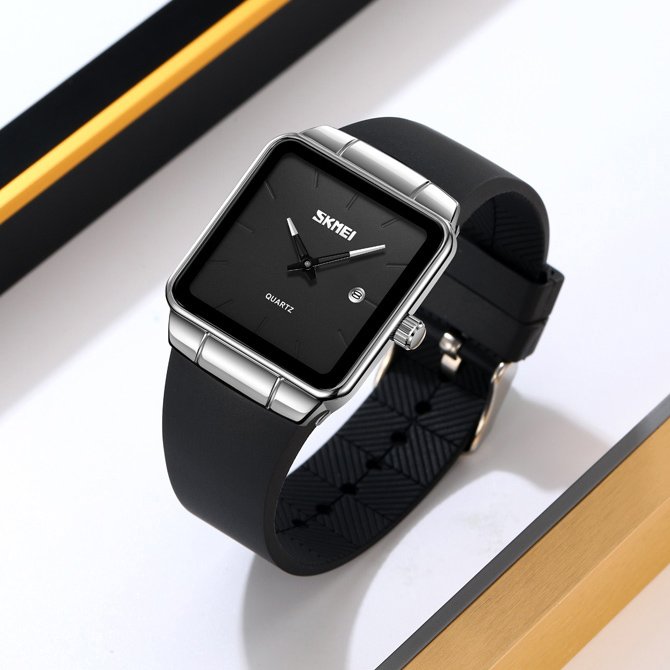 Годинник Skmei 2173SIBK Silver-Black, фото №4