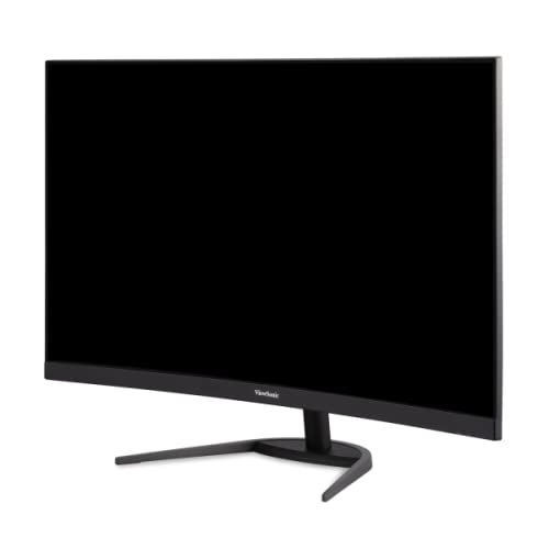 Монітор Viewsonic VX3268-2KPC-MHD 80 см (32 дюйми) Ігровий вигнутий (WQHD, FreeSync Premium, 1 мс, 144 Гц, HDMI, DP, Низька затримка вводу, Динамік) Чорний, фото №4