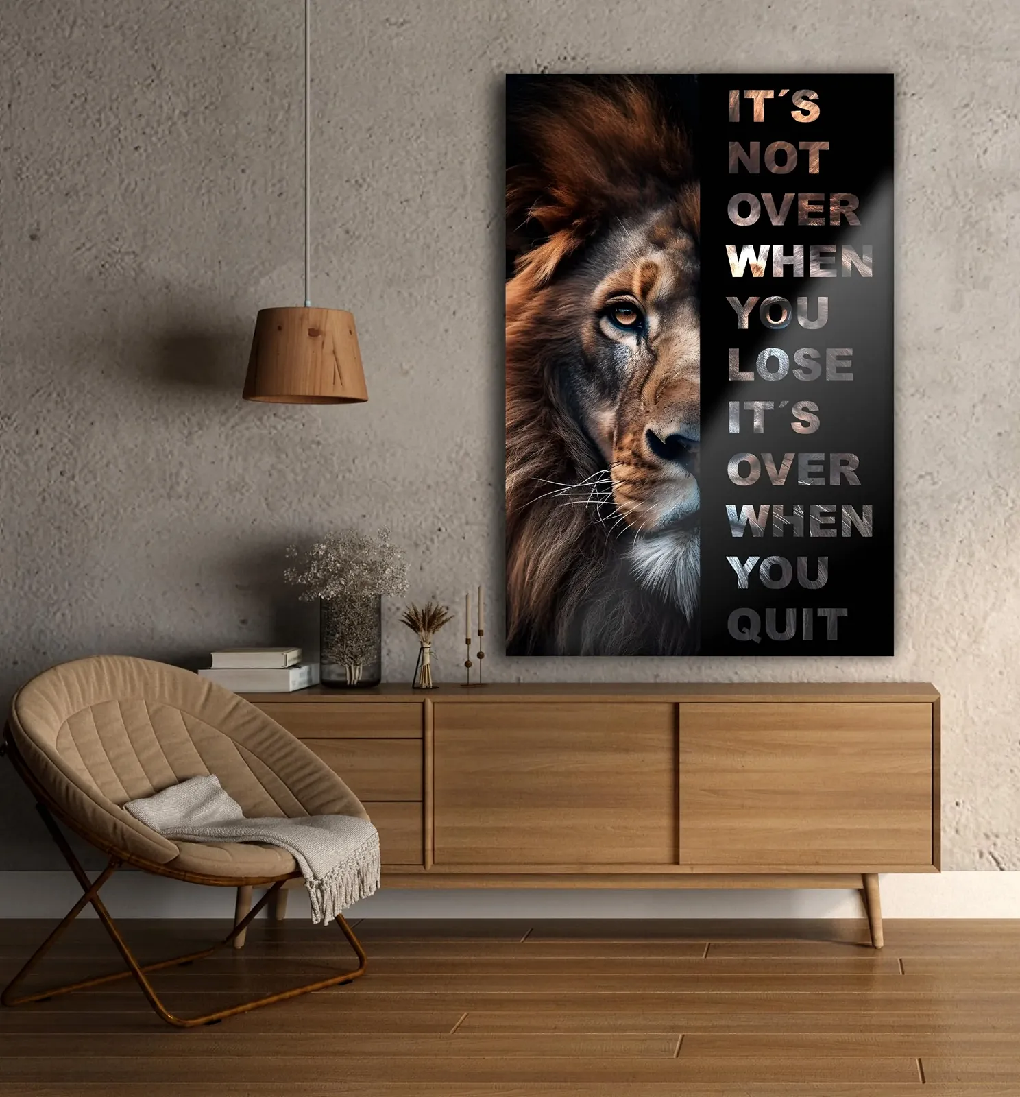 Картина на стіну Mindset Алюмінієвий композит 100x70 см, фото №1