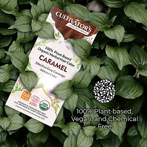 Органічна трав'яна фарба для волосся Cultivator's Карамель 100 г synthetic.ua - Фото 1