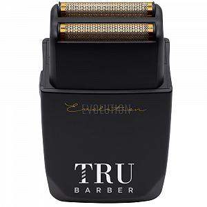 Электробритва сеточная TRU BARBER Professional 9000 об/мин титановая сетка USB-C - Фото 1