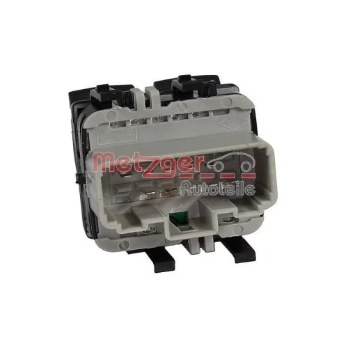 Перемикач склопідйомника METZGER 0916551 для RENAULT, з боку водія, фото №2