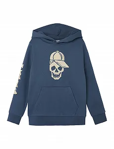 Худі NAME IT Nkmnhasu Ls Wh SWE Bru Ps для хлопчиків - Фото 1