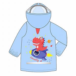 Детская Дождевая Куртка на Молнии Легкая Тонкий Дождевик Дождевая Накидка с Карманом Складная Водонепроницаемая Многоразовая Дождевая Одежда Дождевик Летняя с Капюшоном Дышащий Дождевой Костюм Дождевое Пончо synthetic.ua - Фото 1