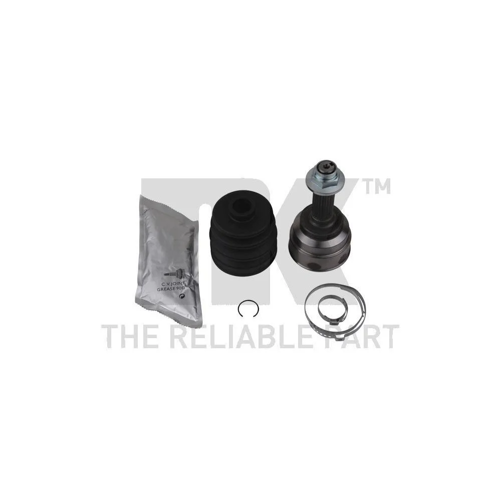 Комплект ШРУСа NK 513512 передний мост слева со стороны колеса для KIA, фото №1