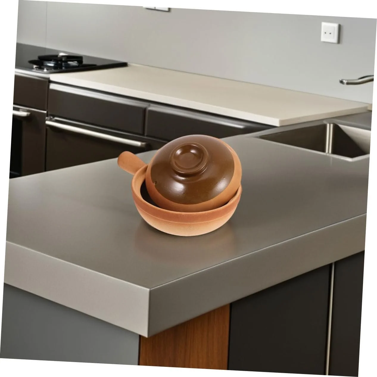 Каструля для приготування ULTECHNOVO традиційна азіатська глиняна з кришкою, фото №5 Каструля для приготування ULTECHNOVO традиційна азіатська глиняна з кришкою, фото №5