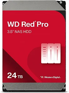 Внутрішній жорсткий диск 3.5" Western Digital Red Pro 24TB 7200 об\хв 287 Мб\с SATA III (WD240KFGX) - Фото 1