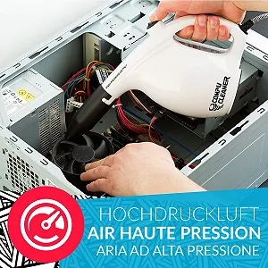 Електрична повітродувка CompuCleaner 500 Вт для чищення електроніки synthetic.ua - Фото 1