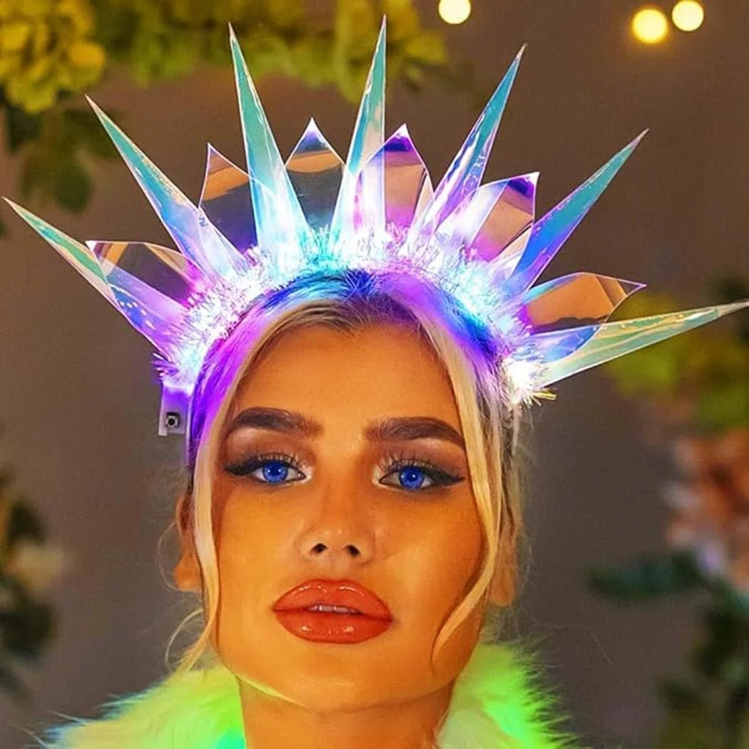 LED Обруч для волос Светящаяся Богиня, фото №3