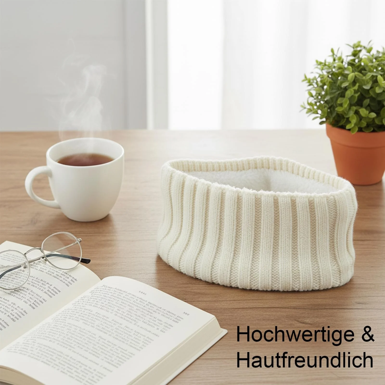 Пов'язка Зимова Жіноча В'язана М'яка, фото №7 Пов'язка Зимова Жіноча В'язана М'яка, фото №7