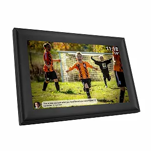 Цифровая фоторамка Denver PFF-1080 Frameo 10.1 дюймов 16 ГБ Черная - Фото 1