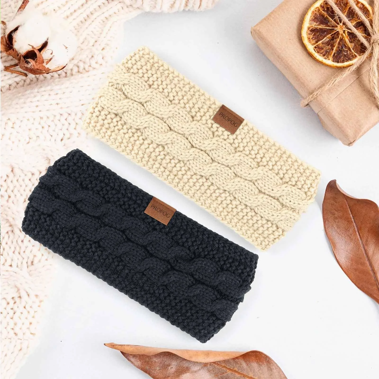 В'язана Пов'язка на Голову Зимова Жіноча, фото №6