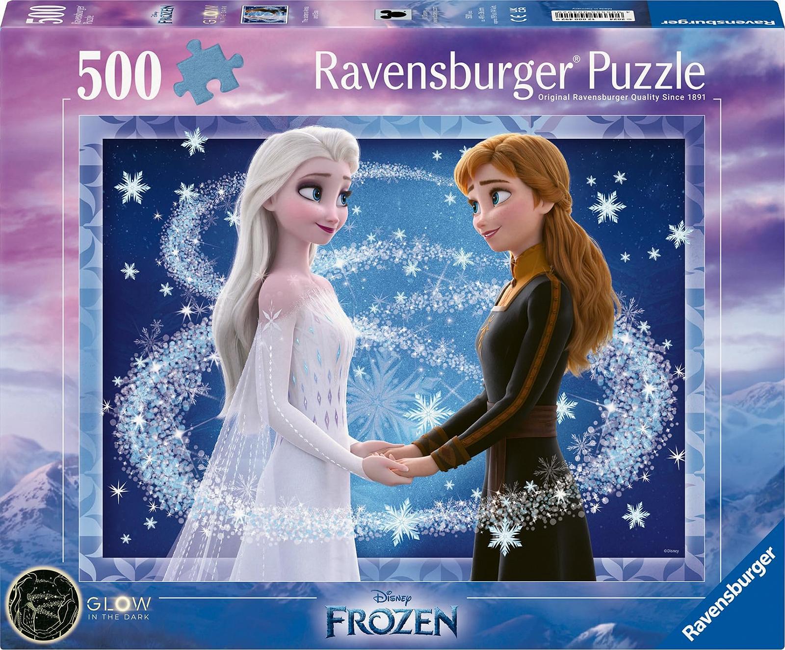 Пазл Ravensburger Disney's Frozen Starline 12000492 Сестры Анна и Эльза 500 элементов, фото №1 Пазл Ravensburger Disney's Frozen Starline 12000492 Сестры Анна и Эльза 500 элементов, фото №1