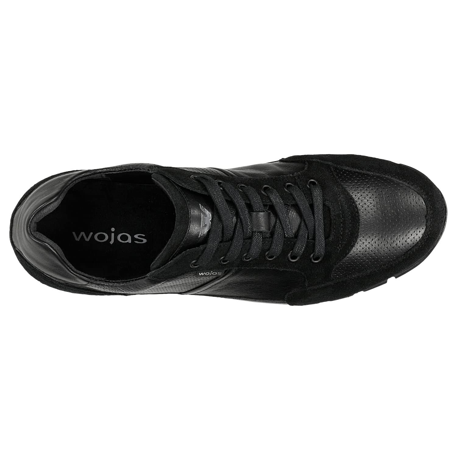 Кросівки WOJAS шкіряні Темно-синій 10051, фото №4