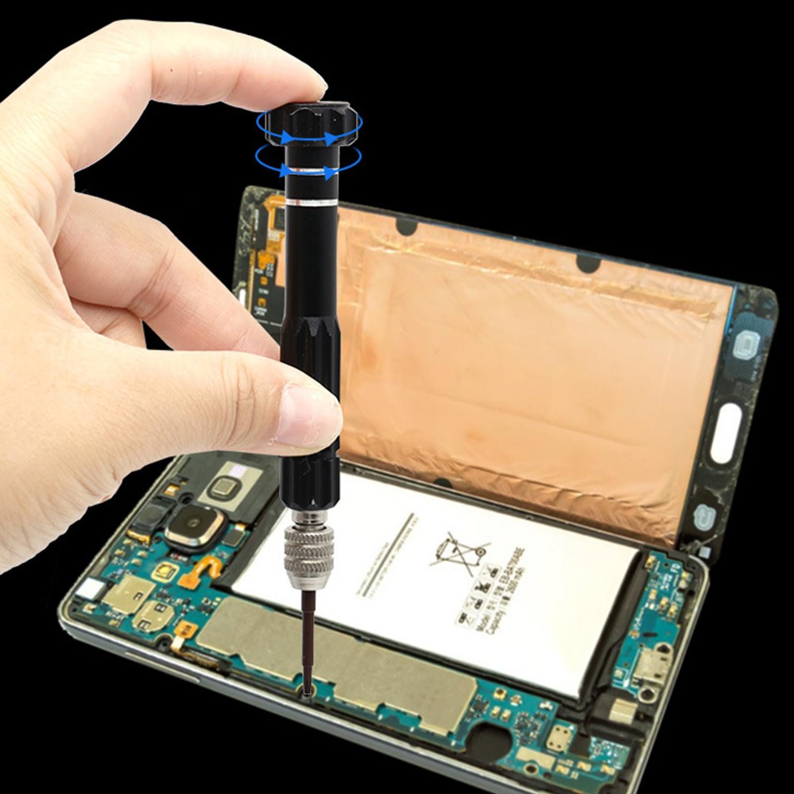 Набір викруток Mini 5-в-1 для ремонту окулярів смартфонів електроніки комп'ютерів годинників окулярів 6 комплектів, фото №5 Набір викруток Mini 5-в-1 для ремонту окулярів смартфонів електроніки комп'ютерів годинників окулярів 6 комплектів, фото №5