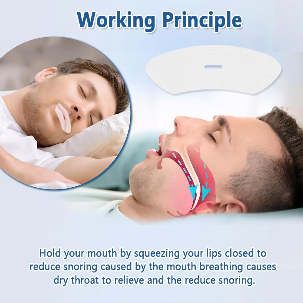 Пластирі для рота проти хропіння Premium, 120 шт., фото №4 Пластирі для рота проти хропіння Premium, 120 шт., фото №4