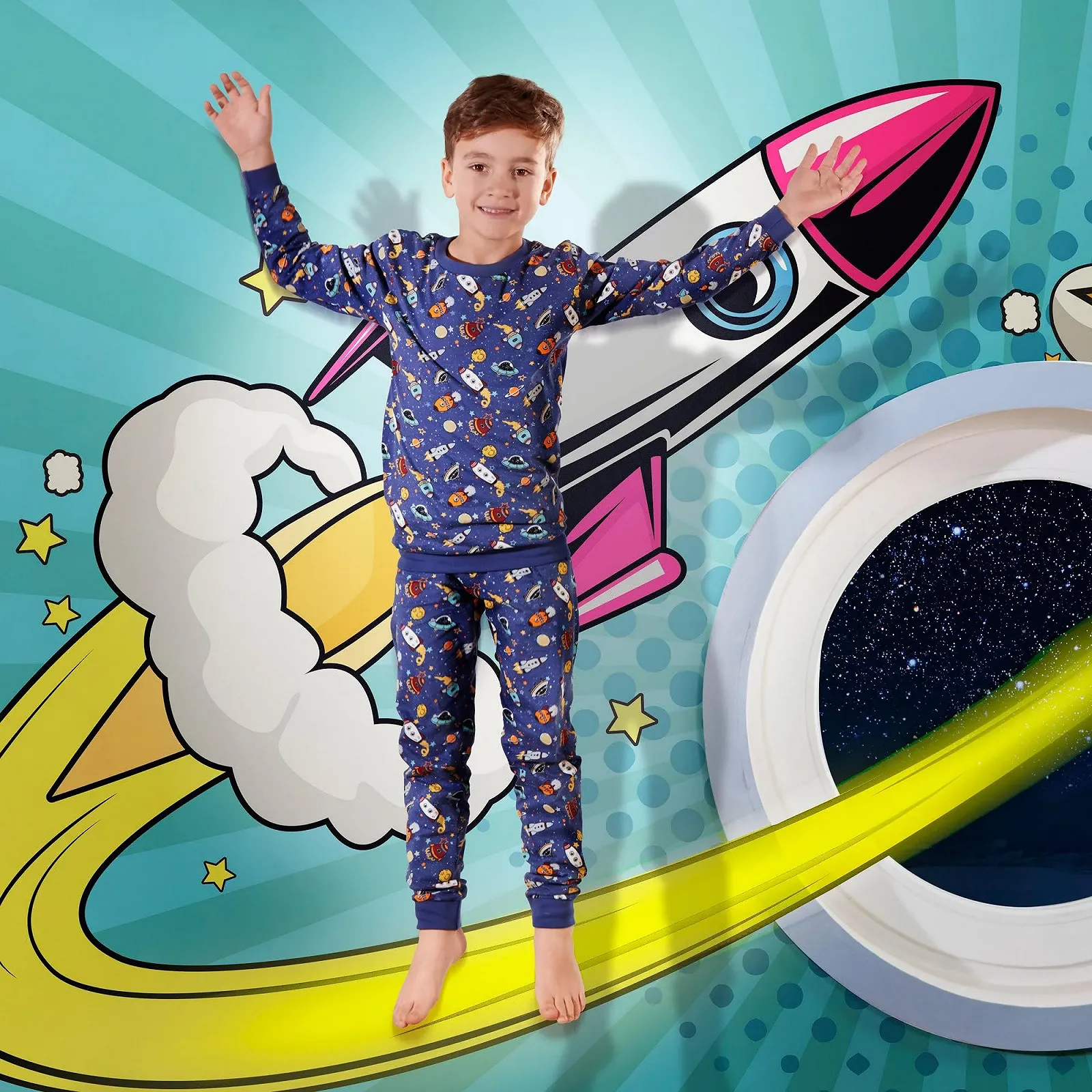 Детская пижама Erwin Müller Single-Jersey, фото №6