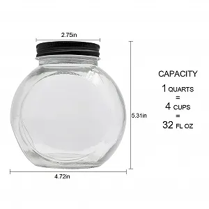 Скарбничка прозора Скляна 13.5x12 см для Euro монет synthetic.ua - Фото 1