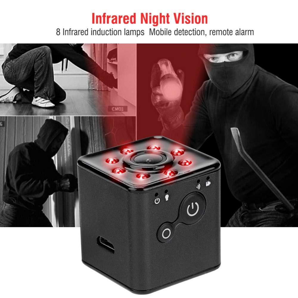 Екшн-камера Lazmin Mini WiFi, 1080P HD, 155° Ширококутний об'єктив, Водонепроникна спортивна камера, Камкордер, інфрачервоний нічний режим для аерозйомки, фото №6
