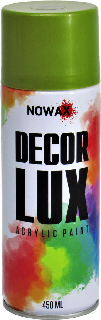 Фарба-спрей Nowax Decor Lux Золотий хром 450мл NX48042, фото №1 Фарба-спрей Nowax Decor Lux Золотий хром 450мл NX48042, фото №1