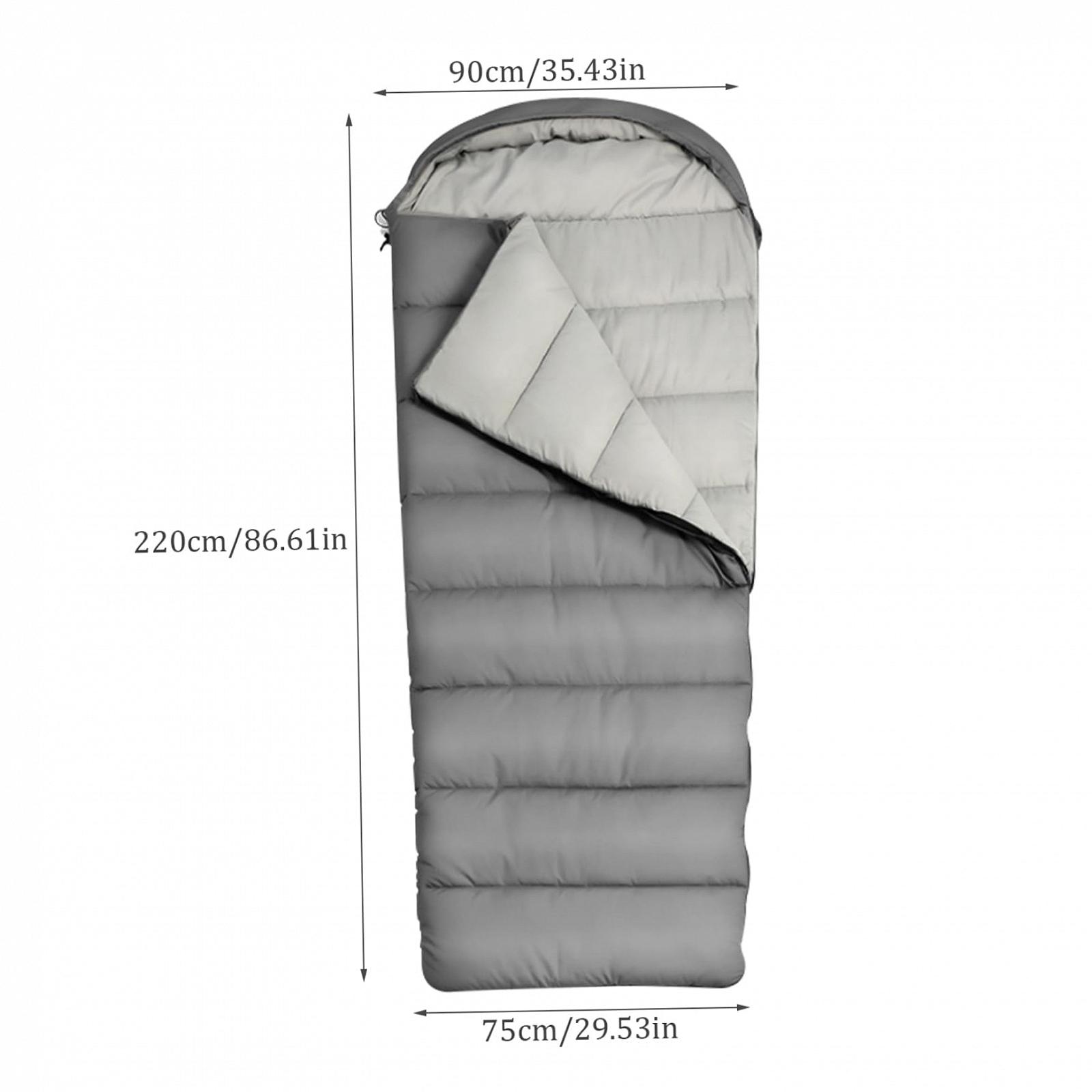 Спальный мешок Washable Large & Wide 4 Seasons Синий, фото №7