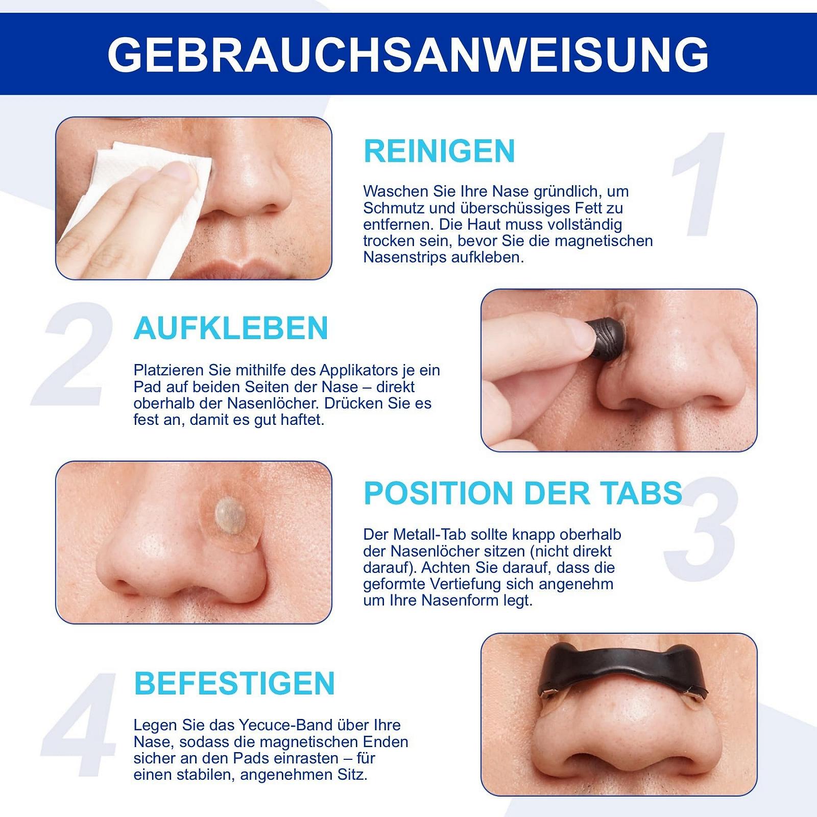 Пластирі для носа P-Beauty Refill Pack 70 шт (на 35 днів) для магнітної стрічки Набір змінних пластирів для носа, фото №6 Пластирі для носа P-Beauty Refill Pack 70 шт (на 35 днів) для магнітної стрічки Набір змінних пластирів для носа, фото №6