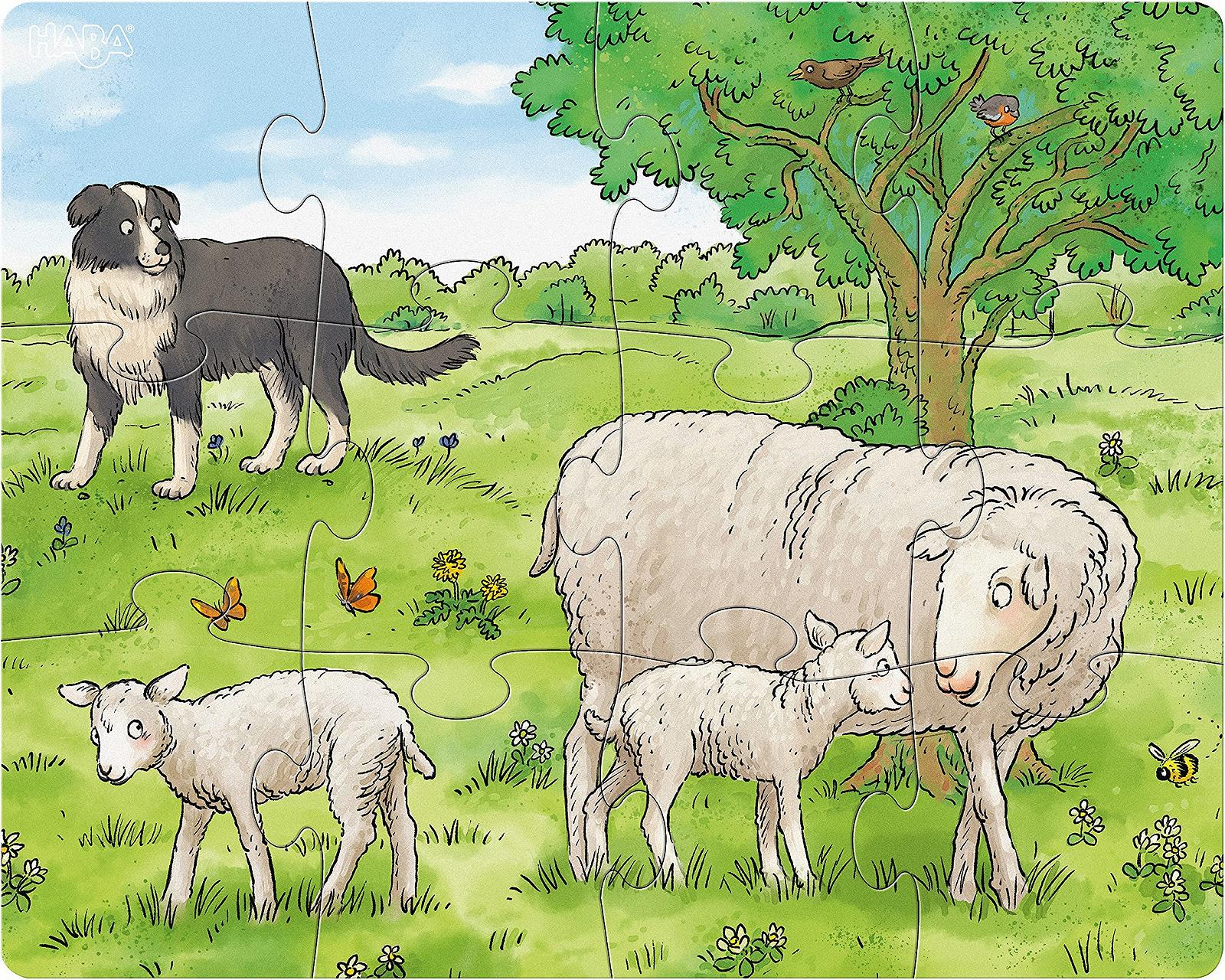 Пазл HABA 305884 Farm Animal Children от 3 лет Разноцветный, фото №2