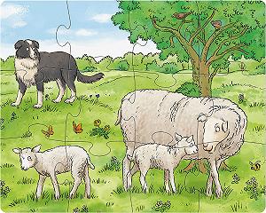 Пазл HABA 305884 Farm Animal Children от 3 лет Разноцветный synthetic.ua - Фото 1