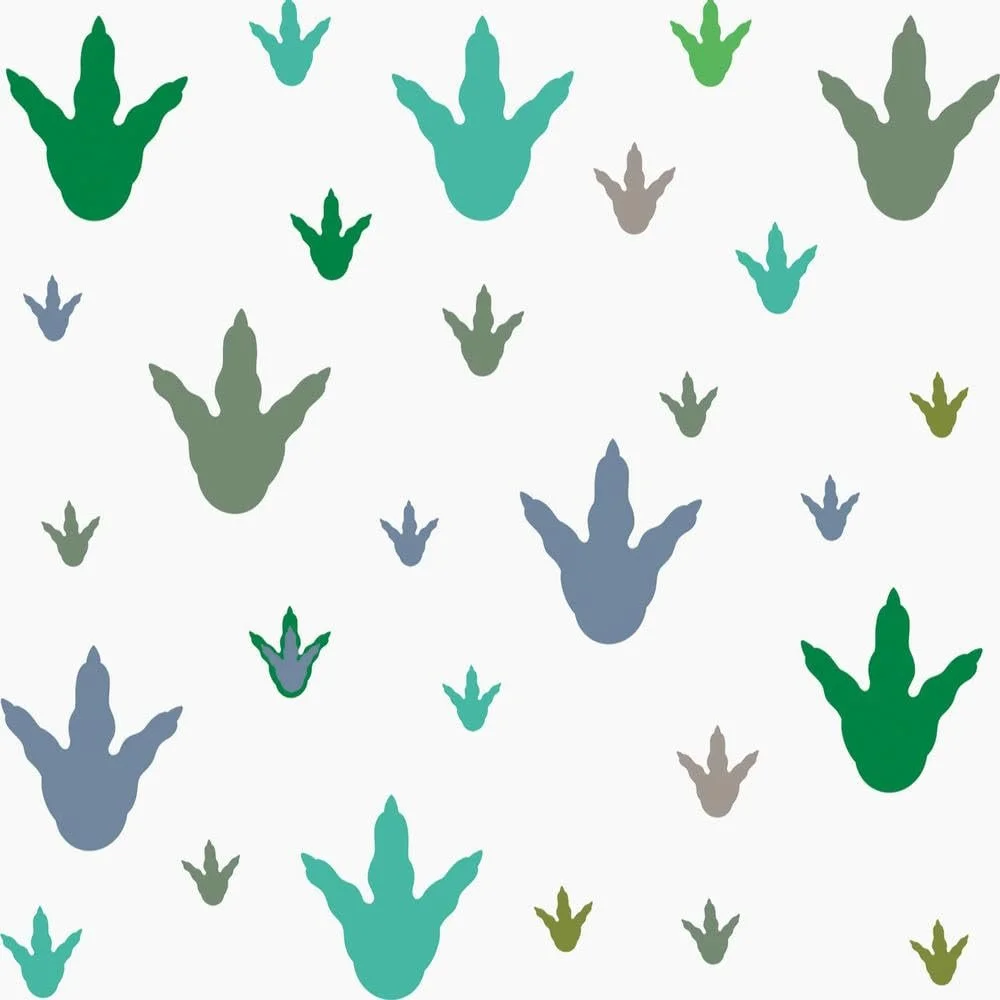 Наклейка на пол Dinosaur Footprints PVC Animal Sticker, фото №3 Наклейка на пол Dinosaur Footprints PVC Animal Sticker, фото №3