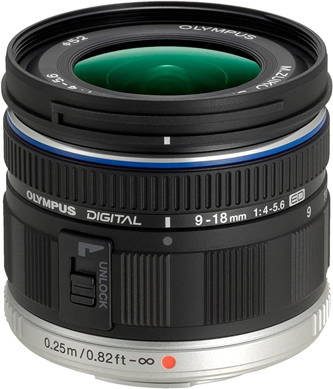 Объектив Olympus M.Zuiko / 9-18 mm / f/4-5.5 / Micro Four Thrids / Черный, фото №1