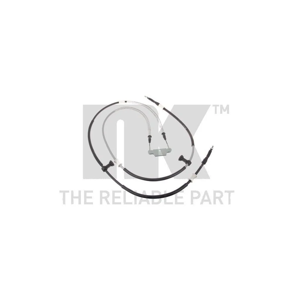 Трос стоянкового гальма NK 9036122 для OPEL VAUXHALL CHEVROLET, лівий, правий, фото №1