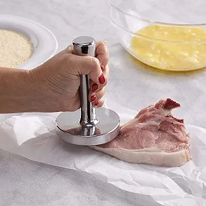 Тендерайзер для мяса Ideal I Genietti Из нержавеющей стали Серый synthetic.ua - Фото 1