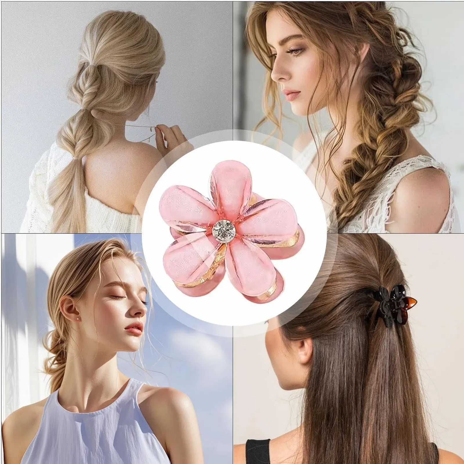 Заколка Цветок Euyehn Характеристика Стразы, фото №4 Заколка Цветок Euyehn Характеристика Стразы, фото №4