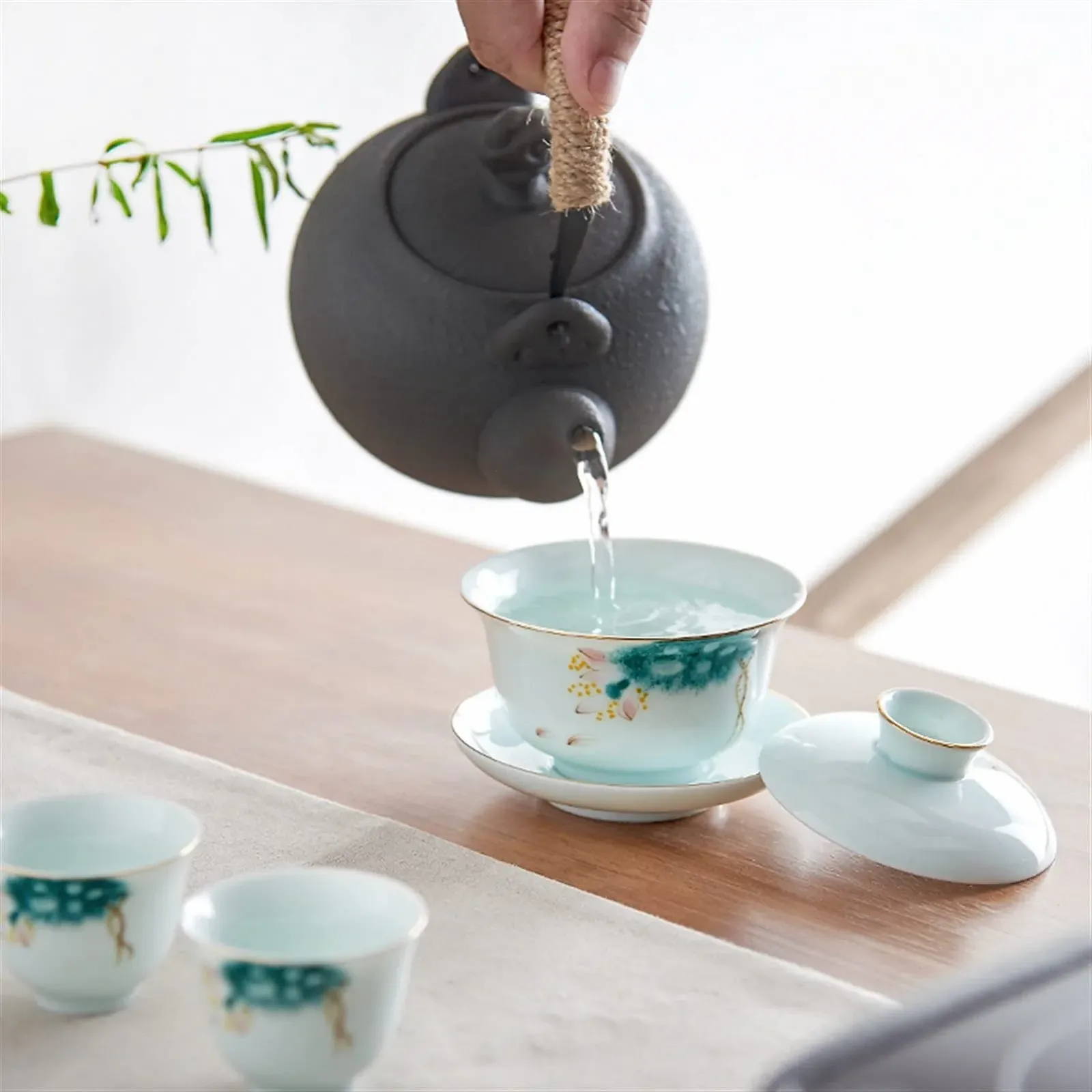 Чайник WAOCEO Керамічний чайник 750 мл з великою ємністю, фото №5 Чайник WAOCEO Керамічний чайник 750 мл з великою ємністю, фото №5