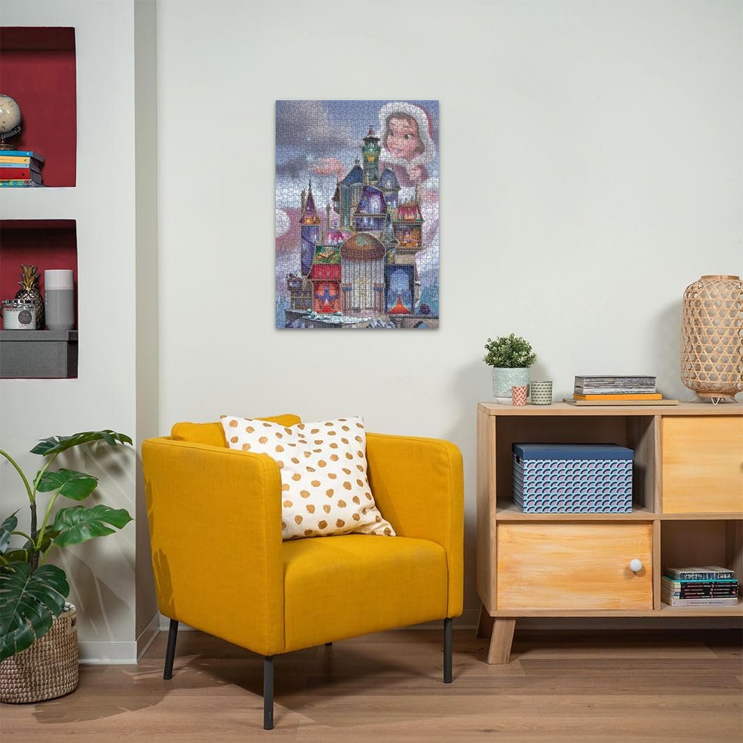 Пазл Ravensburger Disney Belle 12000262 1000 элементов, фото №5