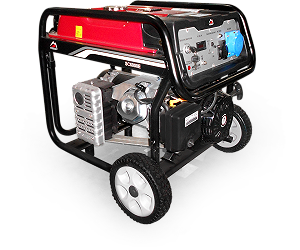 Купити Генераторна установка SC6000E 1ф 5,0кВт, ел старт бак-25л, колеса - Фото 1 Генераторна установка SC6000E 1ф 5,0кВт, ел старт бак-25л, колеса - Фото 1