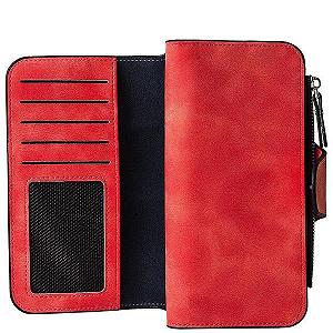 Кошелёк женский Baellerry N2345 искусственная замша Красный - Фото 1