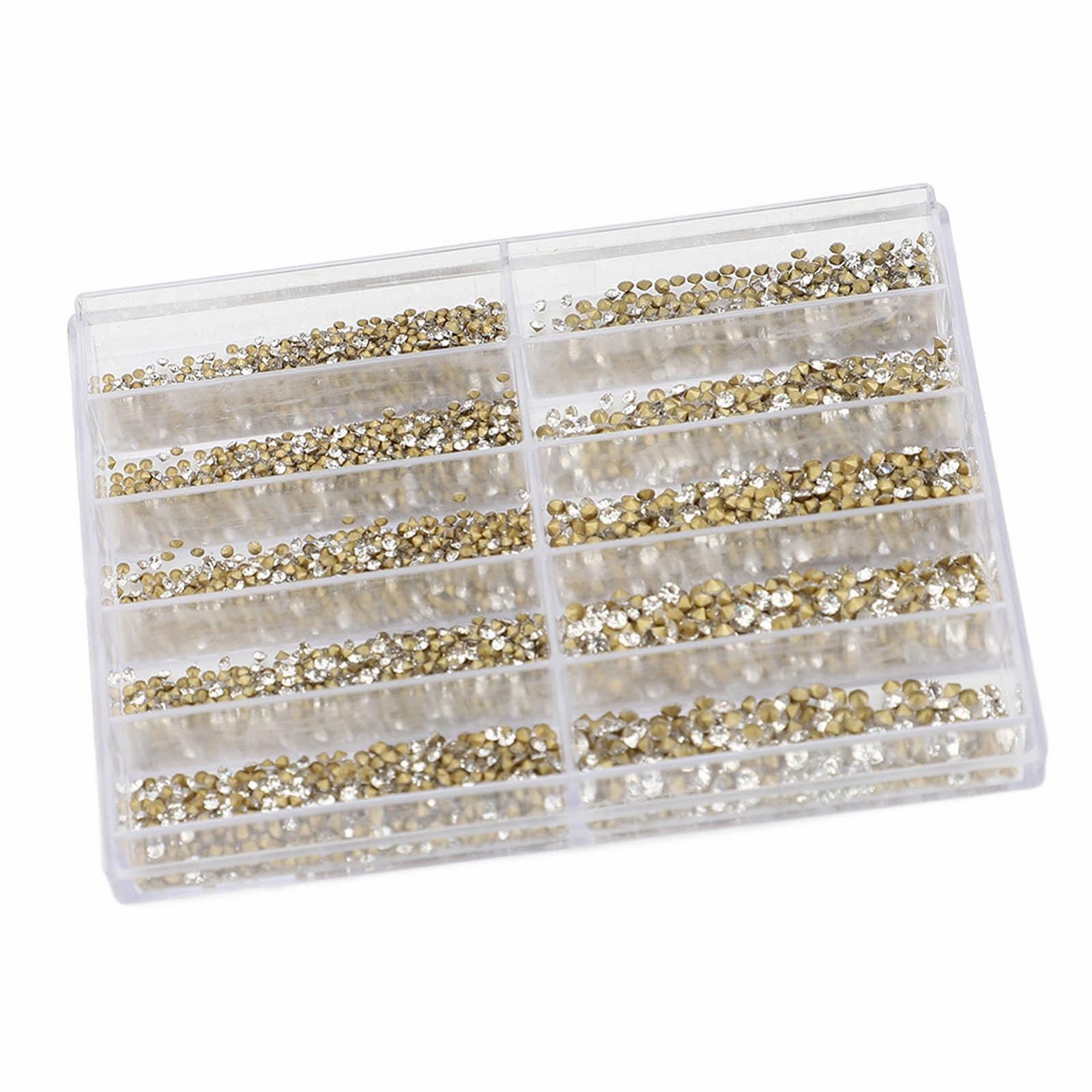 Стразы Kikumi Треугольные для декорирования ногтей, одежды и рукоделия, 10 размеров, фото №2 Стразы Kikumi Треугольные для декорирования ногтей, одежды и рукоделия, 10 размеров, фото №2