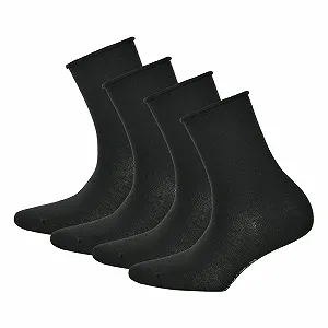 Носки Hudson, 4 пары, черный, размер 35-38 - Фото 1