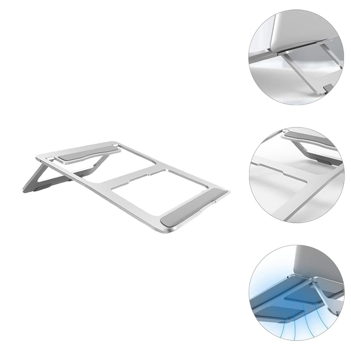 Подставка для ноутбука Tofficu складная из алюминиевого сплава, фото №3 Подставка для ноутбука Tofficu складная из алюминиевого сплава, фото №3