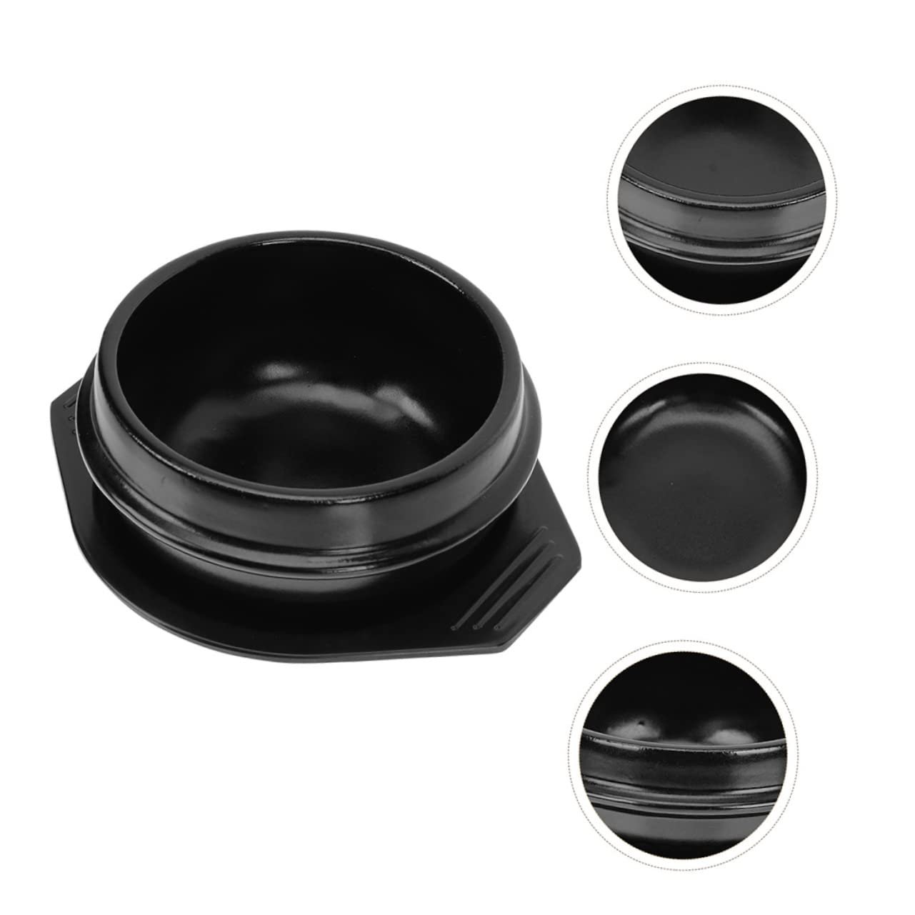 Горщик для запікання Керамічний з підставкою у корейському стилі Жаростійкий, фото №4 Горщик для запікання Керамічний з підставкою у корейському стилі Жаростійкий, фото №4