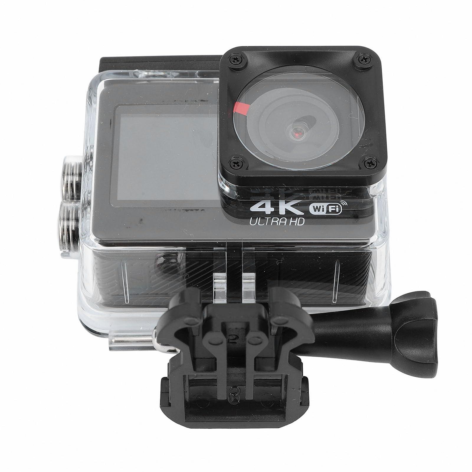 Камера Yctze Action 4K 60FPS объектив 170 градусов WiFi 5м Водонепроницаемая, фото №4
