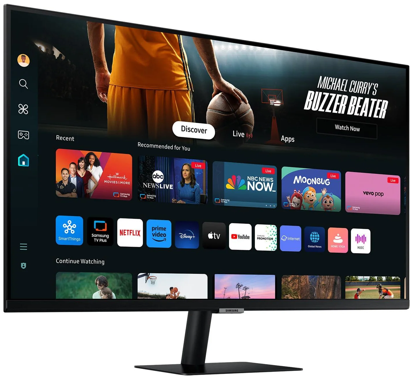 Монітор 32" Samsung M70D 4K VA 60 Гц, фото №2