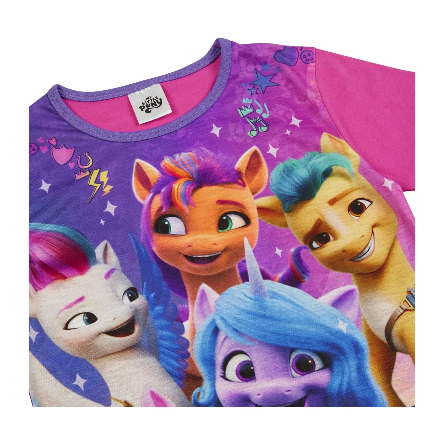 Пижамный набор My Little Pony для девочек, короткие пижамы, возраст от 3 до 10 лет, фото №3 Пижамный набор My Little Pony для девочек, короткие пижамы, возраст от 3 до 10 лет, фото №3