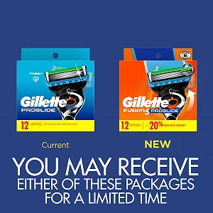 Сменные кассеты Gillette ProGlide 12 шт synthetic.ua - Фото 1