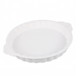 Форма для запекания Lurrose Ceramic Handles Heat Resistant Oval Oven and Microwave Safe - Фото 1